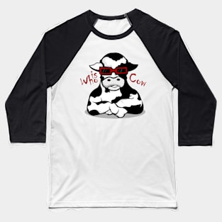 Who Is Cow ? Baseball T-Shirt